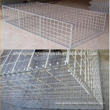 Coated Gabion Basket/gabion Box/gabion Stone Box Hot Sale Galvanized and Pvc Welded Mesh Flood Control Retaining Wall Cages 4mm